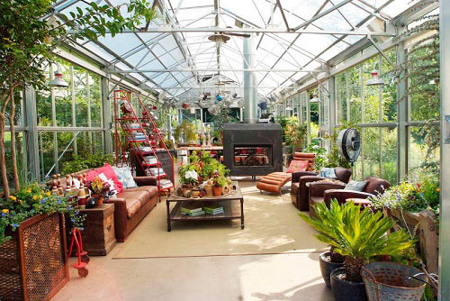 فروش گلخانه خانگی هیدروپونیک باغ پشت بام تراس